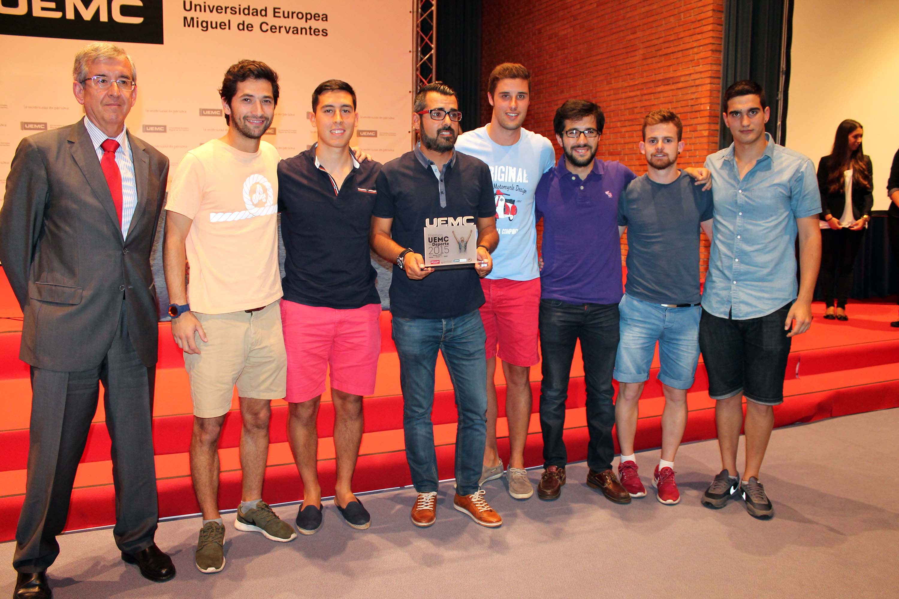 Equipo de Fútbol UEMC y José María Pino