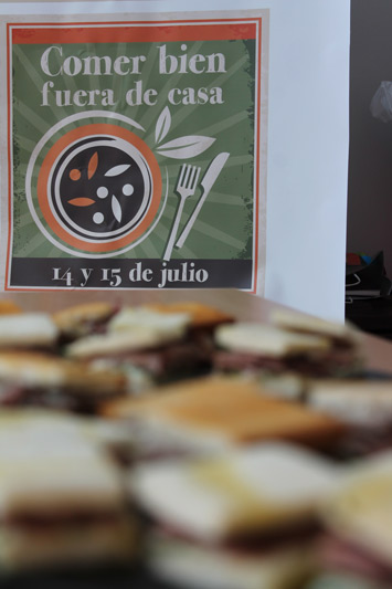 Comer bien fuera de casa