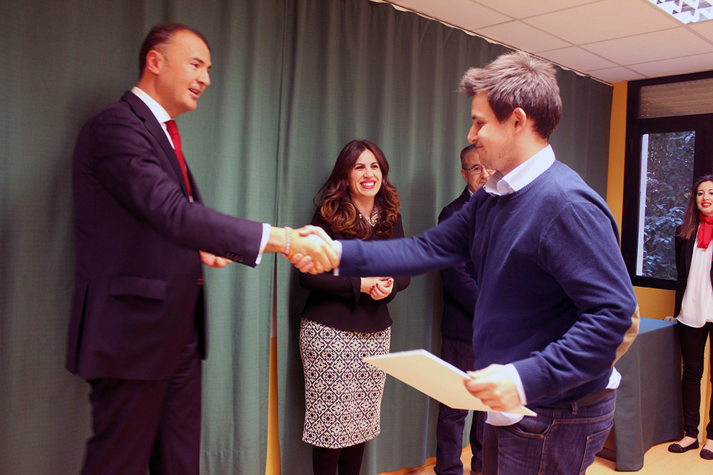 La Fundación UEMC entrega sus Becas de Excelencia Banco Santander