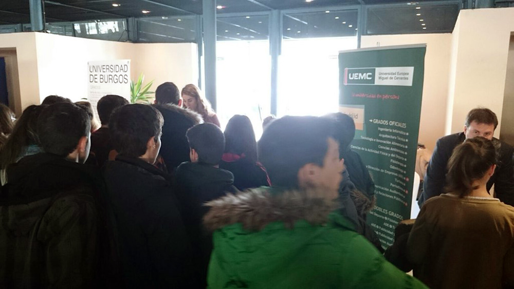 Stand de la UEMC en Unitour Valladolid 2016