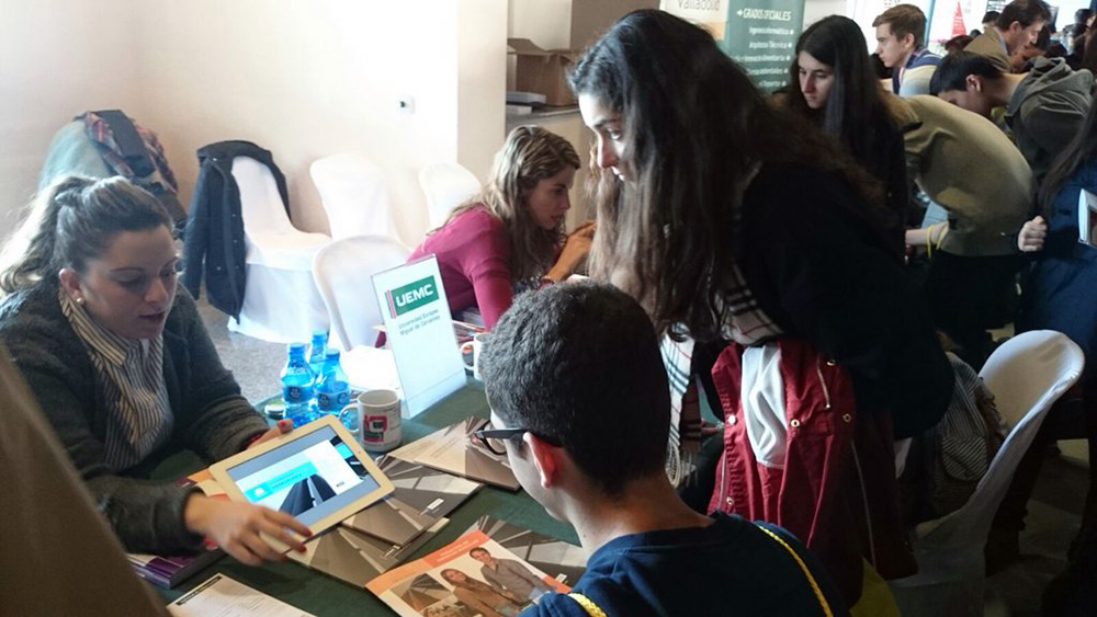 Stand de la UEMC en Unitour Valladolid 2016