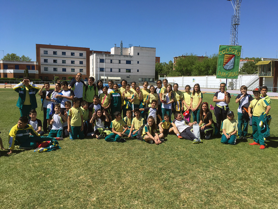 Equipo del Sagrada Familia, vencedor femenino