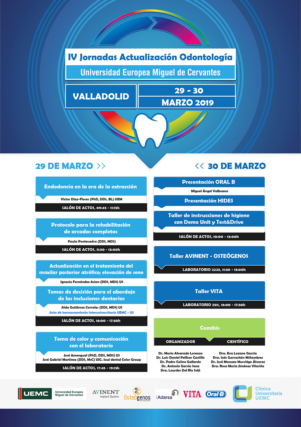 IV Jornadas de Actualización en Odontología
