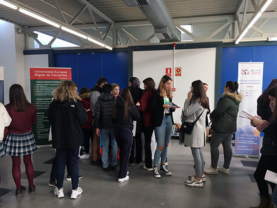 Stand de la UEMC en Unitour Valladolid 2020