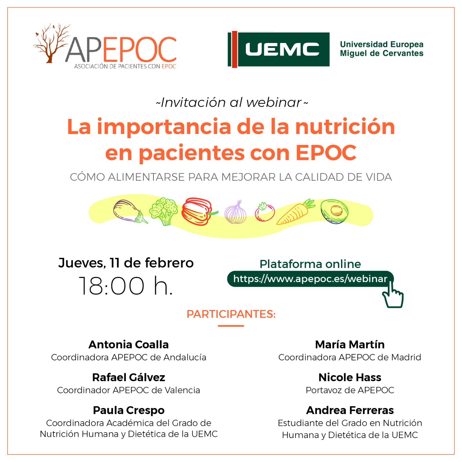 Alimentación Salidable - Epoc