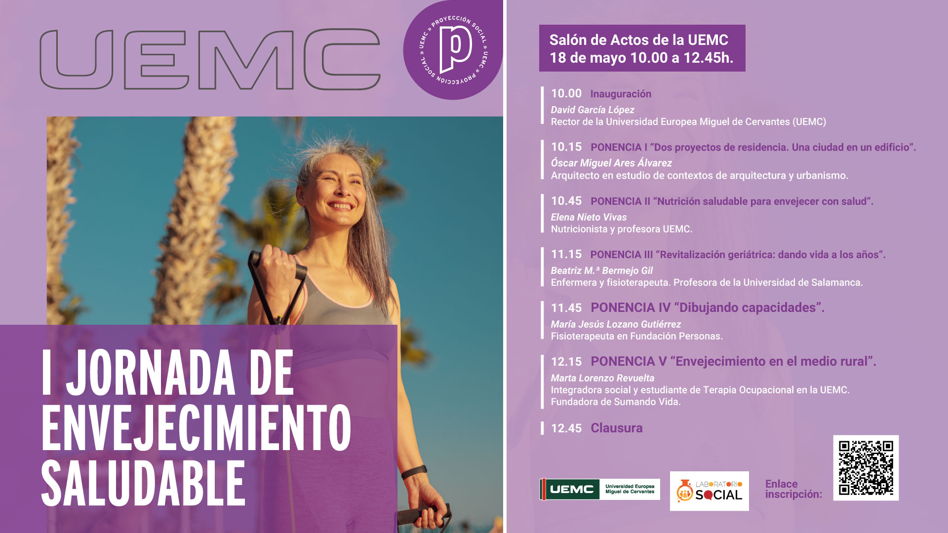 Jornada de Envejecimiento Saludable UEMC