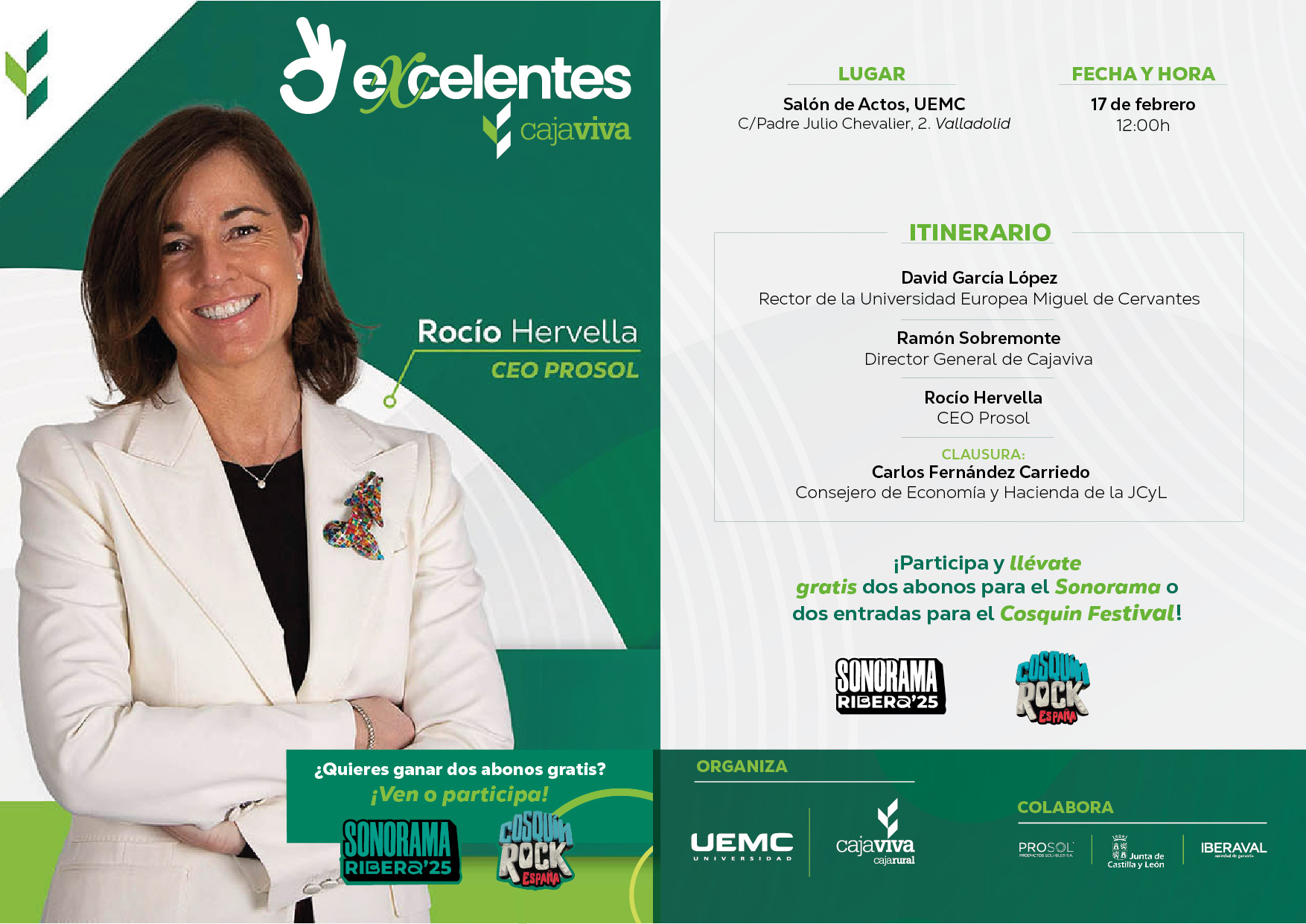 Excelentes de Caja Viva en la UEMC