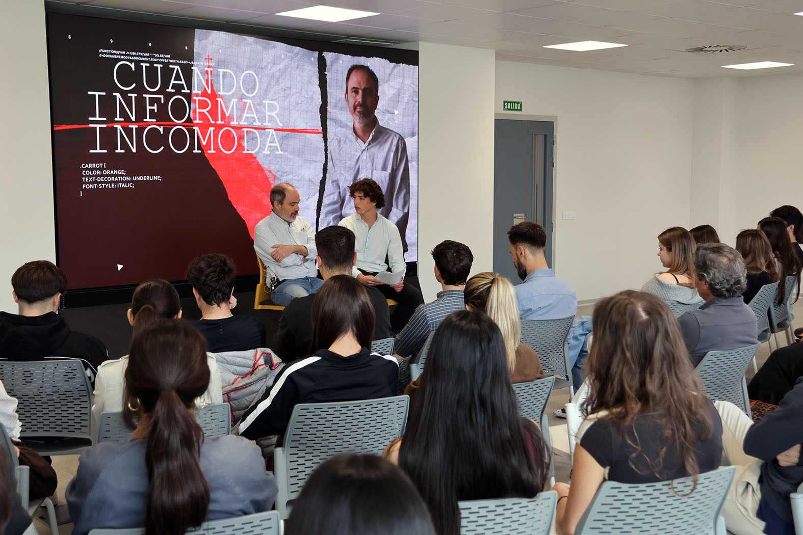 Íñigo Domínguez, en la UEMC